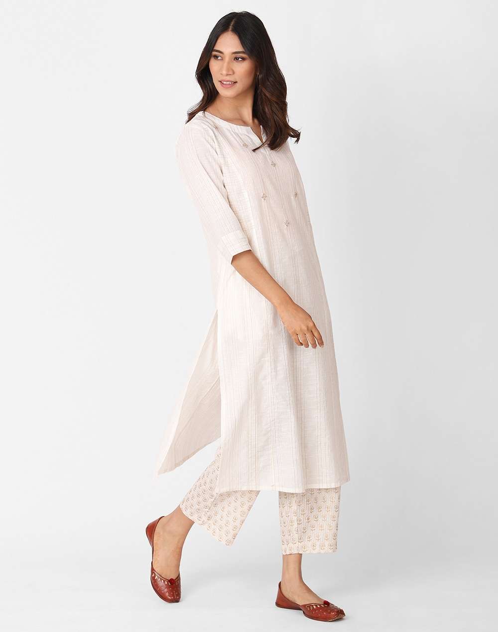 Cotton Printed Kurta Set
