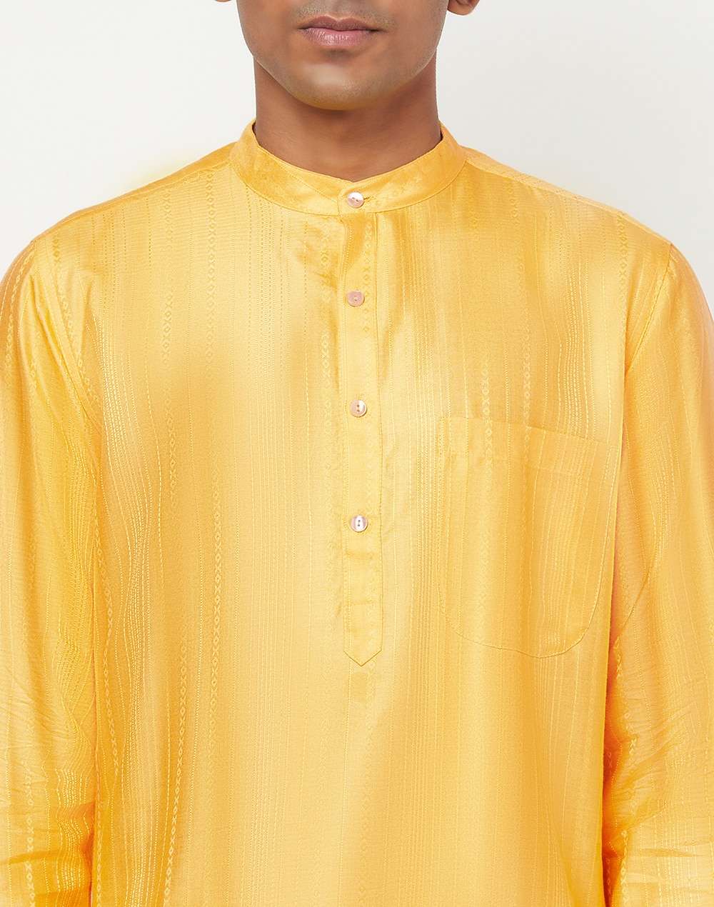 Viscose Tussar Dobby Long Kurta