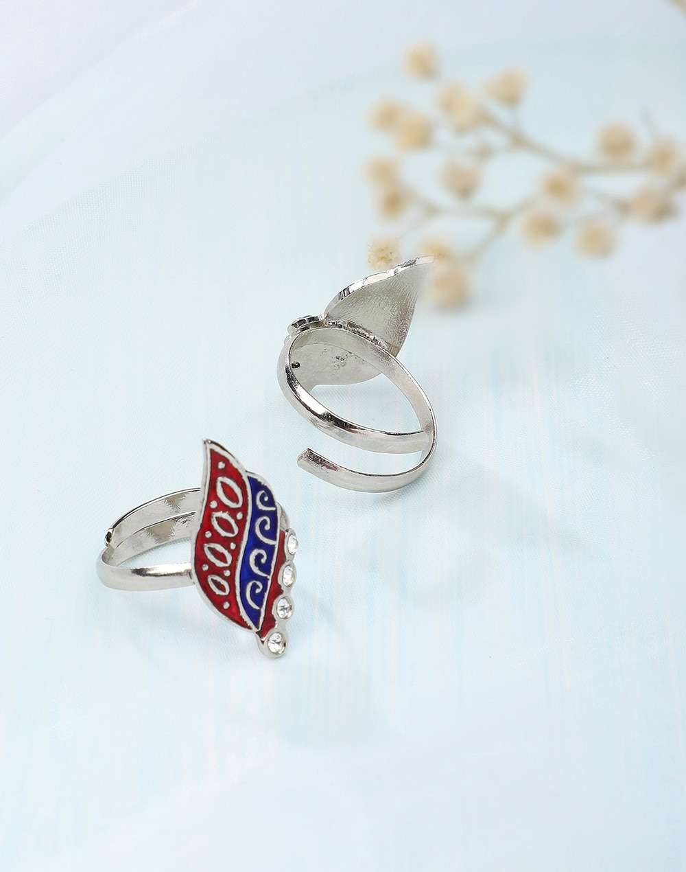 Metal Black Toe Ring