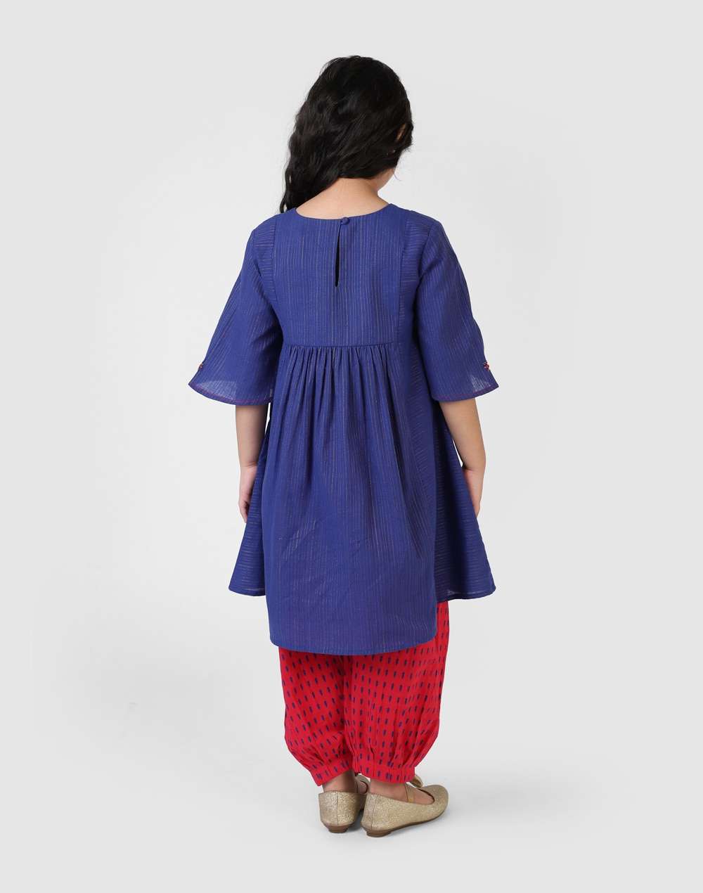 Cotton Printed 3 Piece Salwar Suit Set