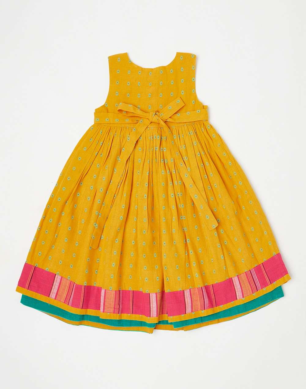 Cotton Nagari Layered Frock
