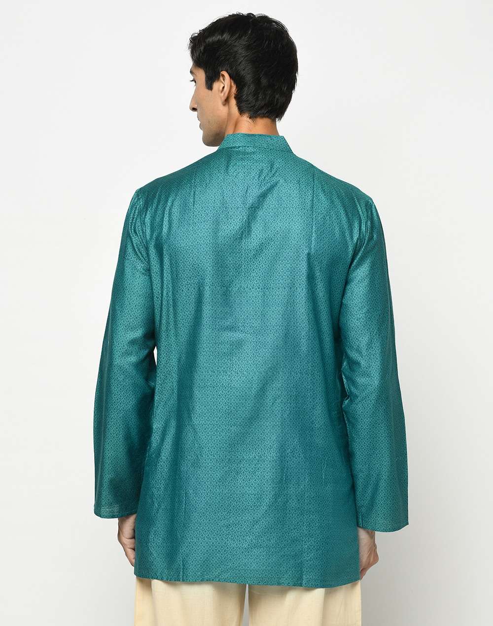 Silk Tussar Spun Short Kurta