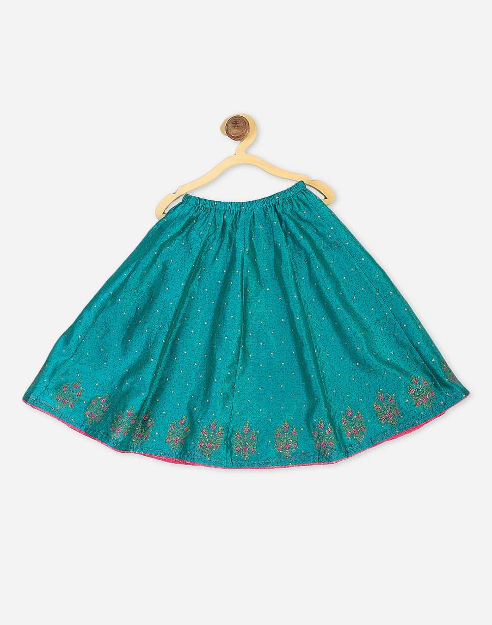 Cotton Silk Printed 2Pc Kurta Choli Set