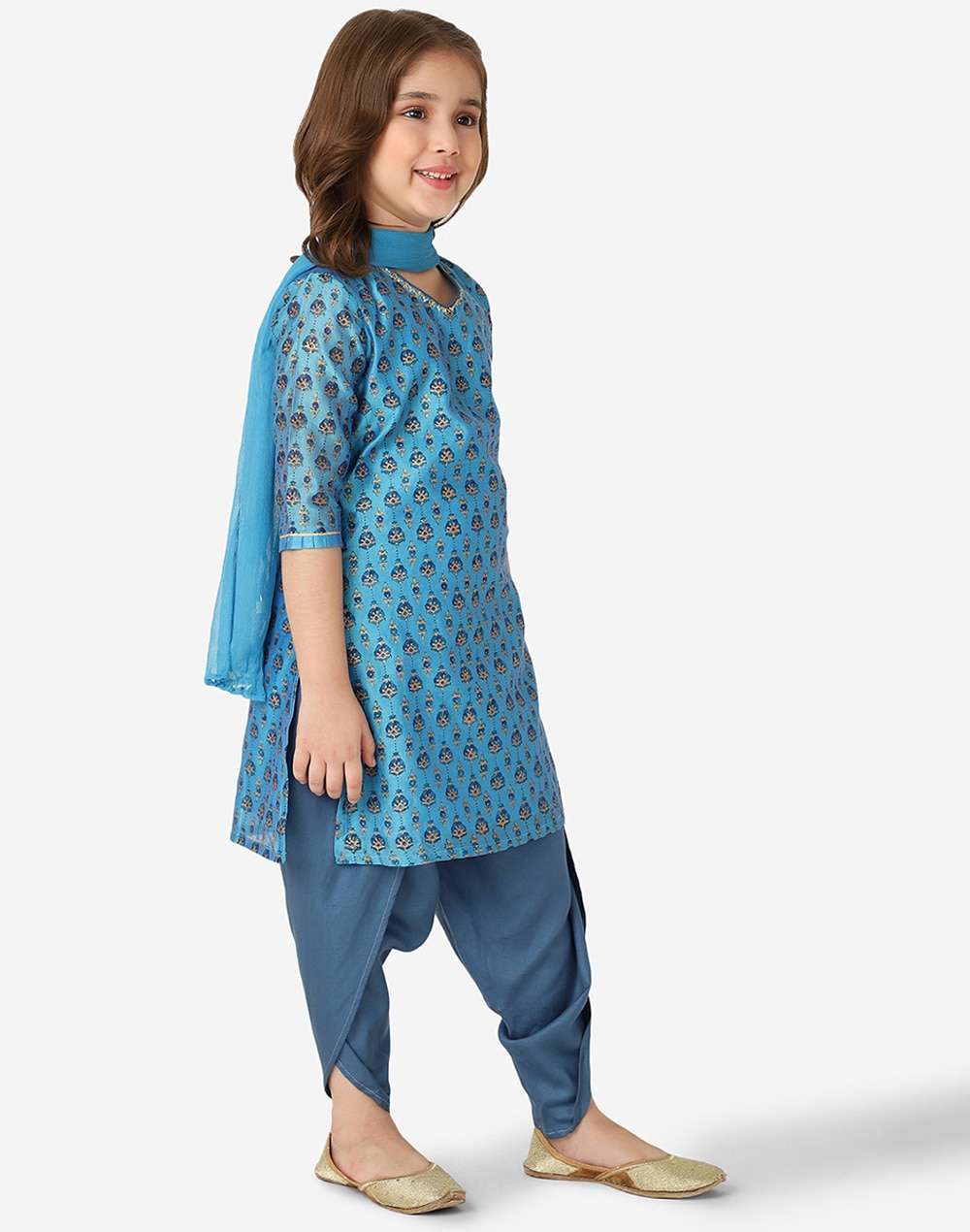 Cotton Silk Printed Salwar Set
