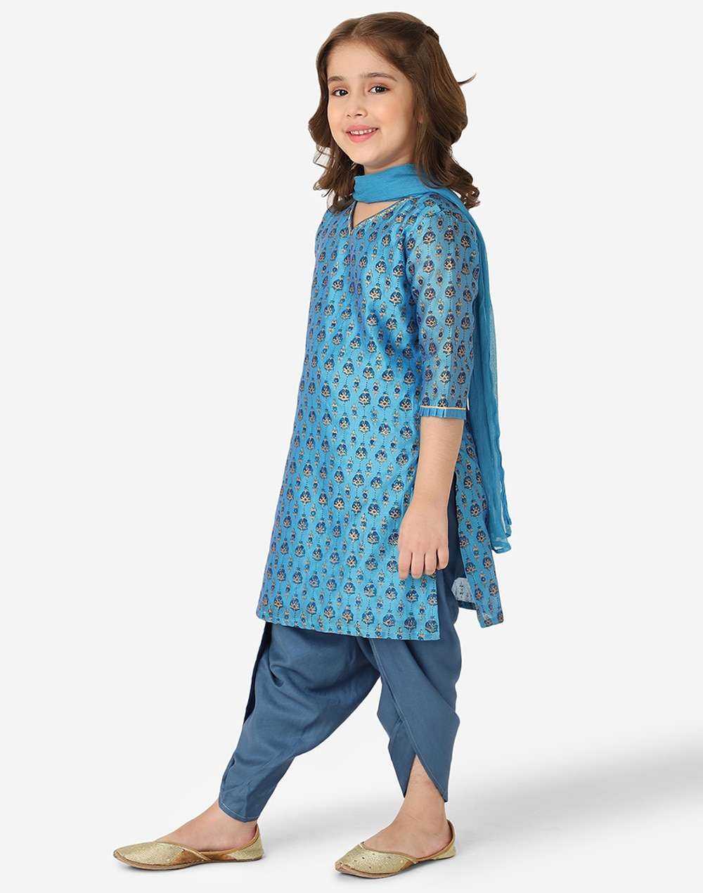 Cotton Silk Printed Salwar Set