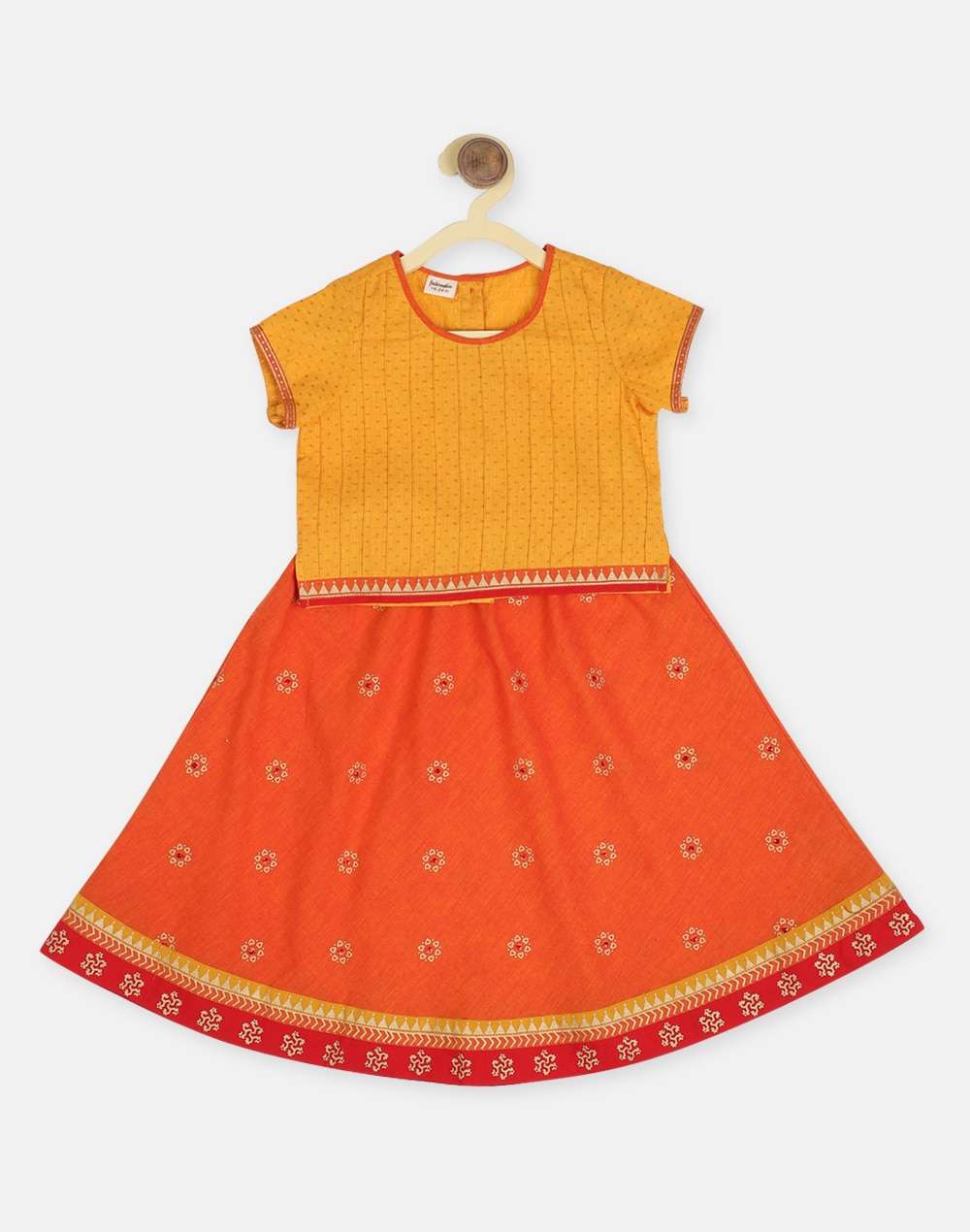 Cotton Printed 2Pc Lehenga Set