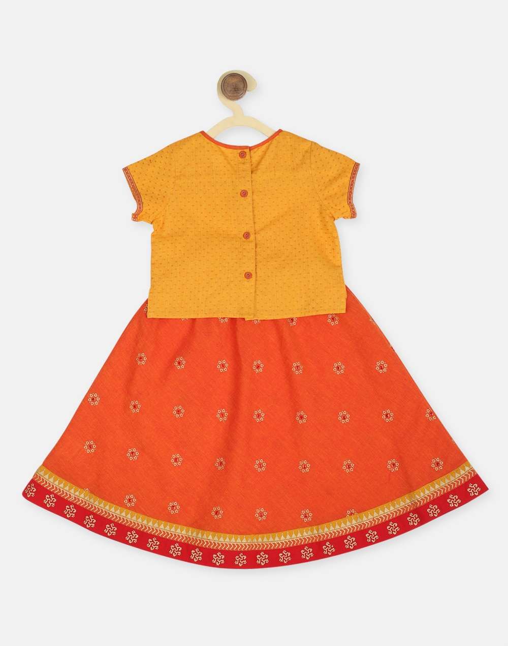 Cotton Printed 2Pc Lehenga Set