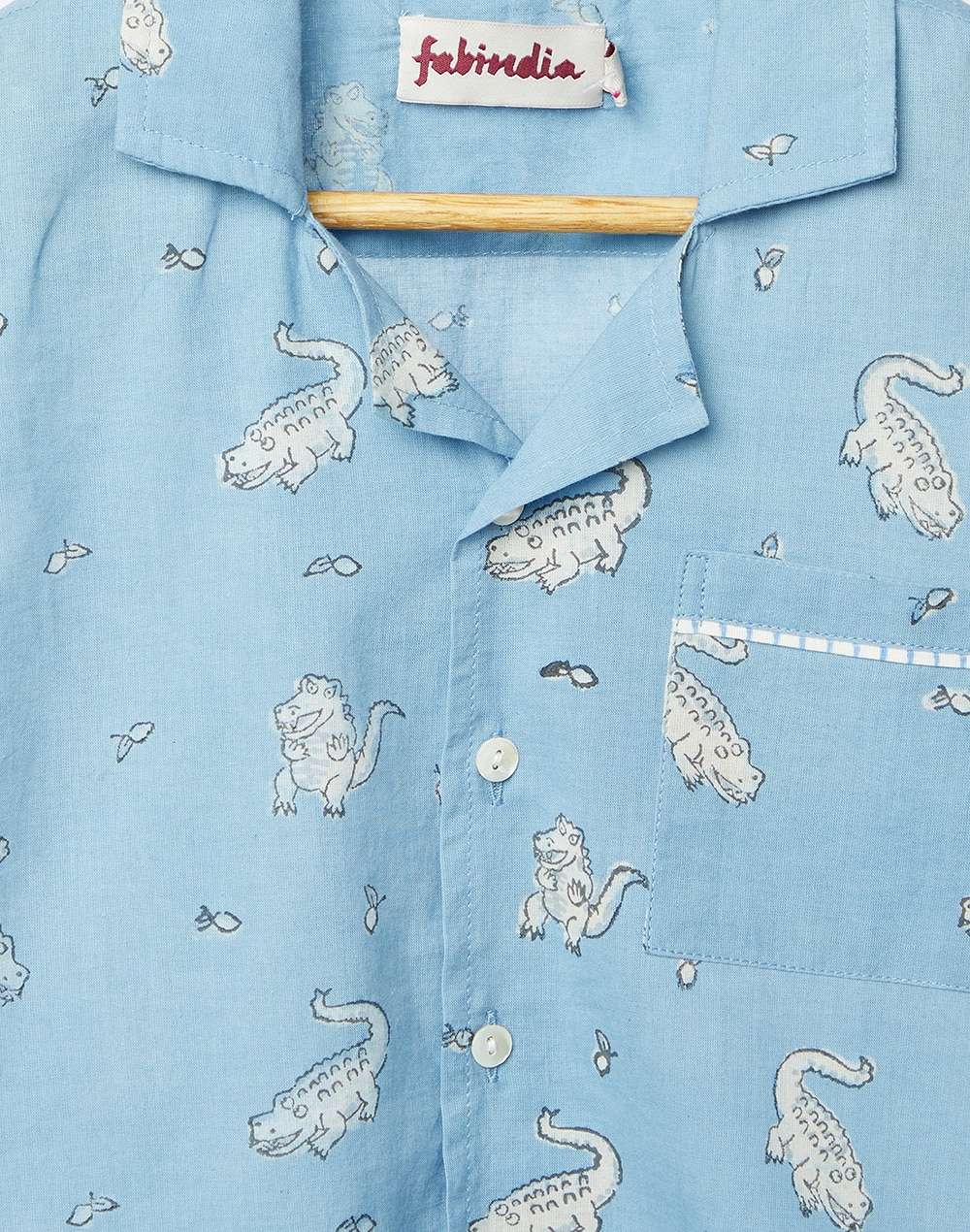 Cotton Printed Pyjama Set
