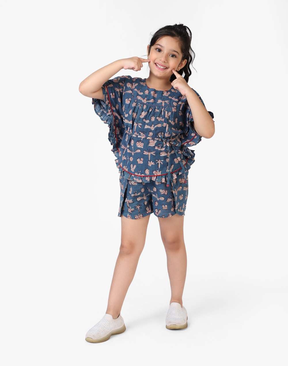 Cotton Printed Shorts Set