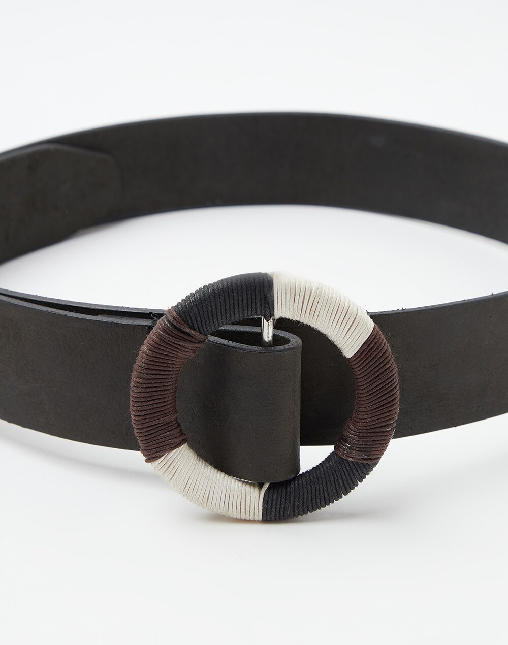 Buy FabNu Leather Breaded Belt for Women Online at Fabindia