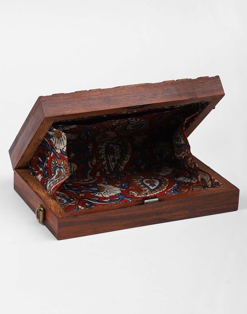 Wooden Carved Clutch Bag