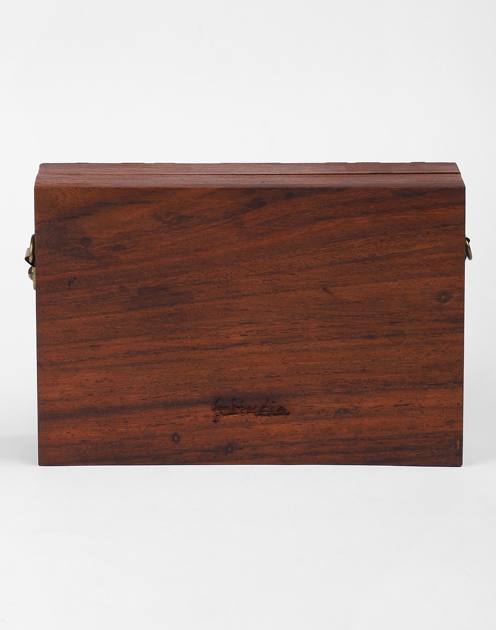 Wooden Carved Clutch Bag