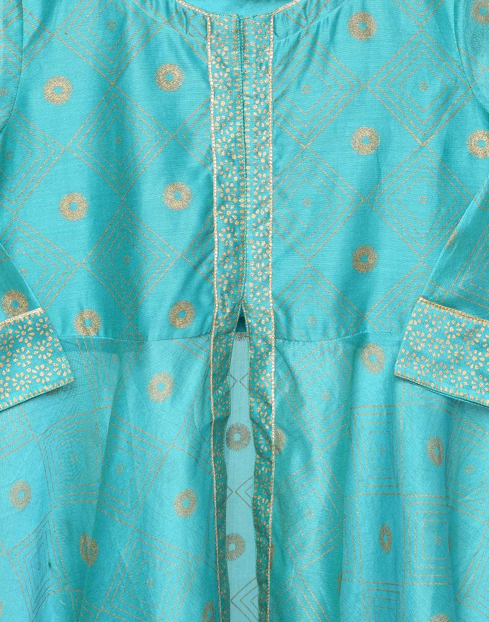 Cotton Silk 2Pc Palazzo Set