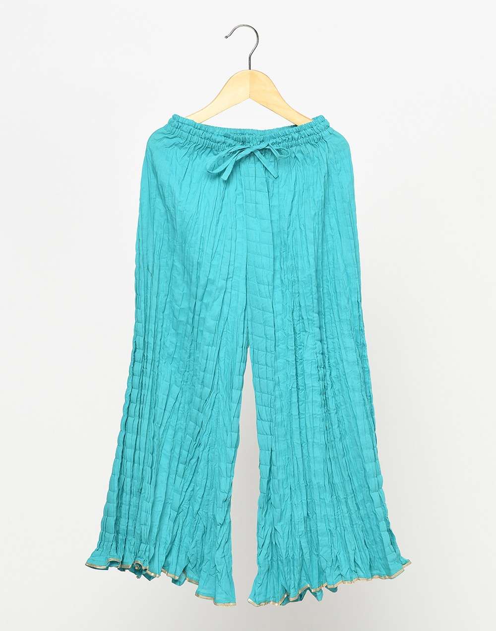 Cotton Silk 2Pc Palazzo Set