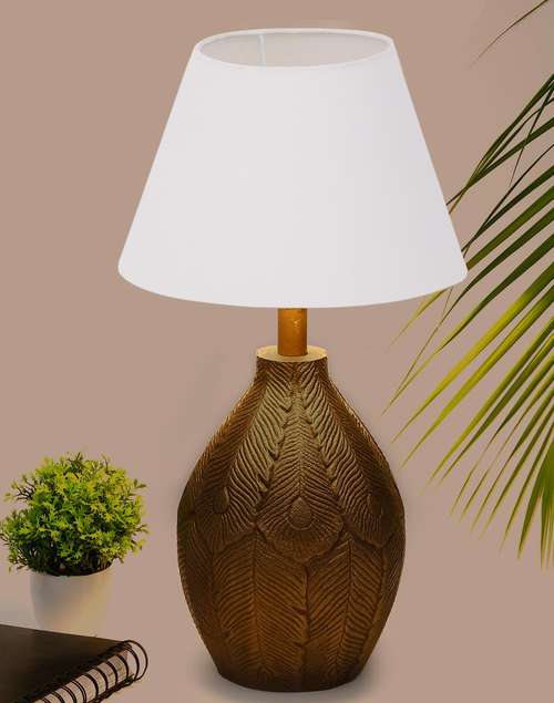 Cotton Lampshade-White Cotton Lampshade-White