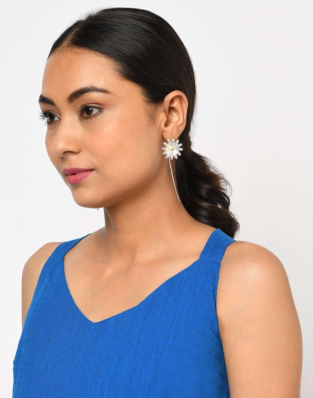 Silver Dangler Earrings