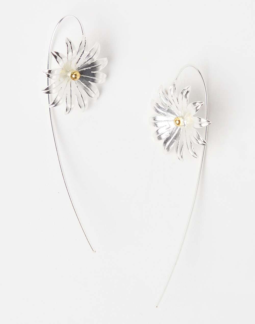 Silver Dangler Earrings