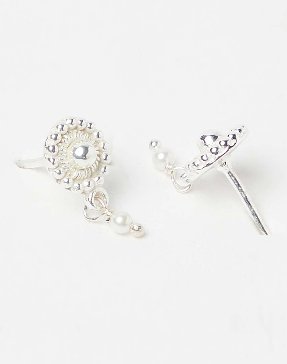 Silver Stud Earrings
