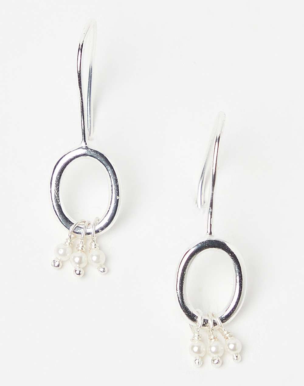 Silver Dangler Earrings