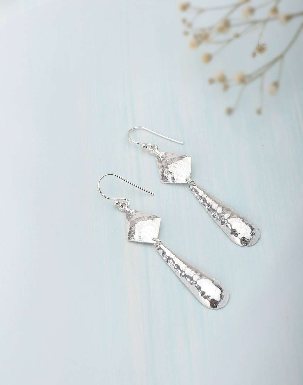 Silver Dangler Earrings