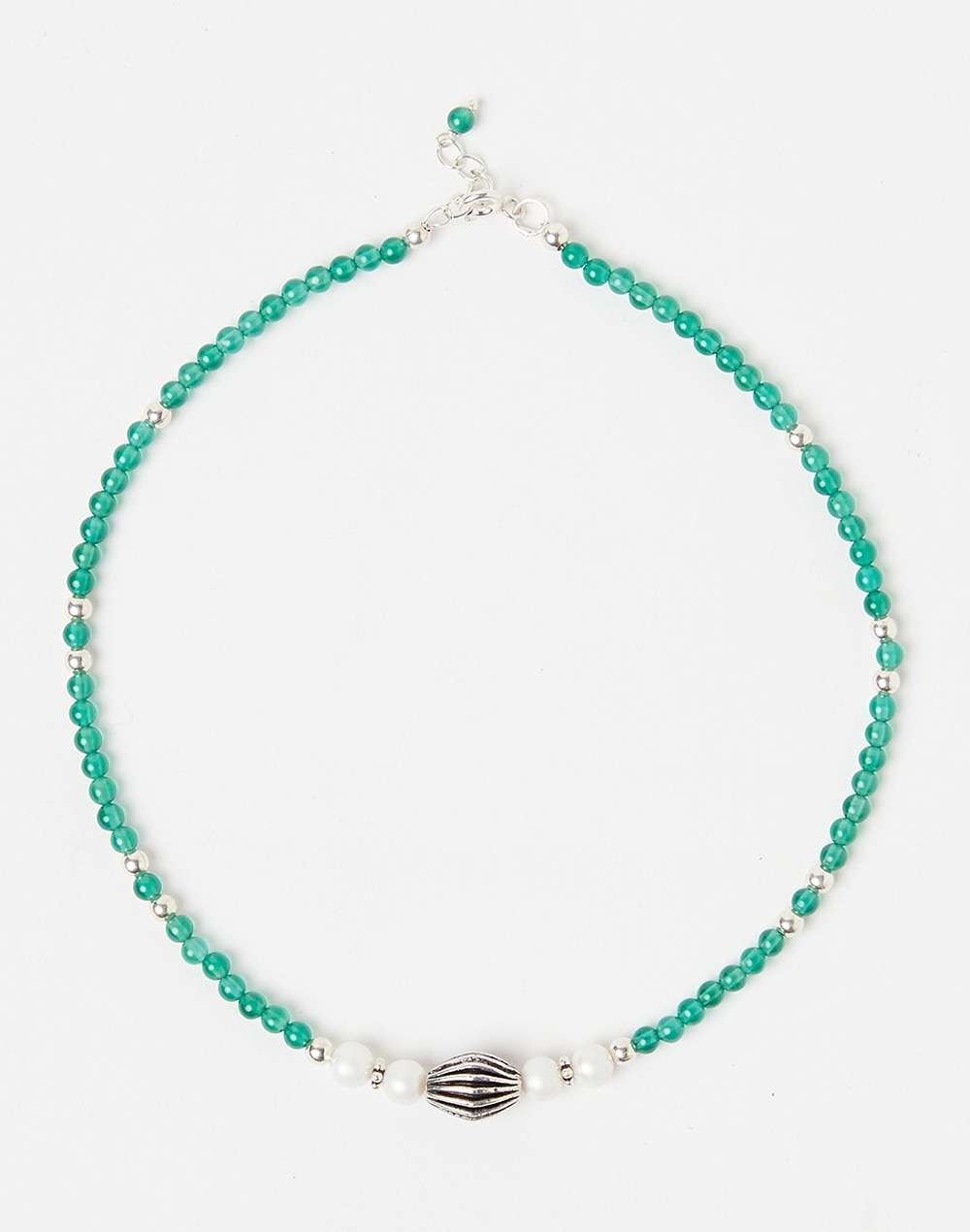Silver Ethnic Anklet