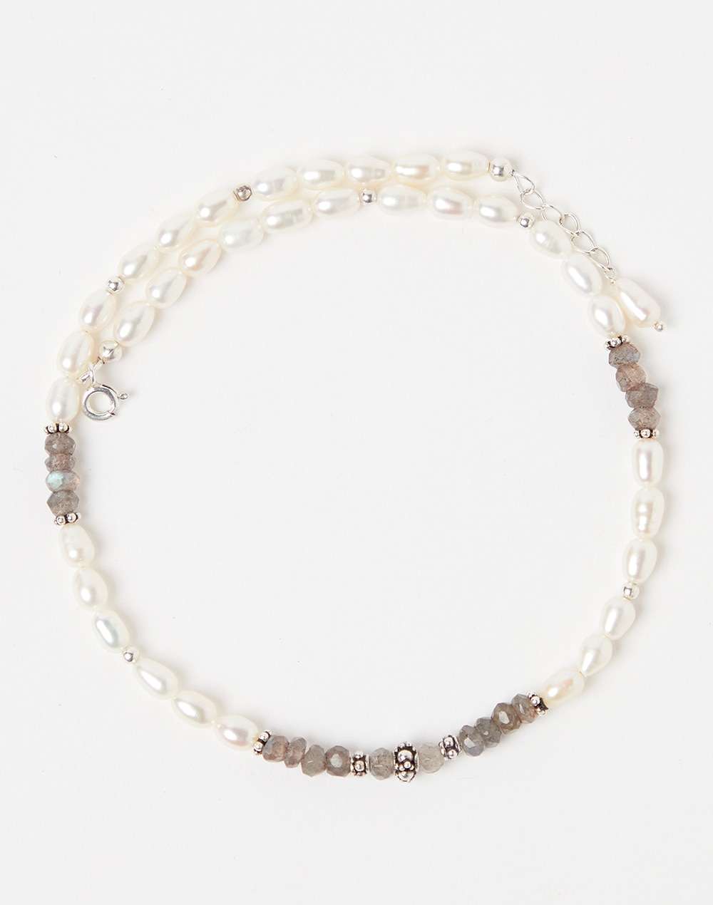 Silver Ethnic Anklet