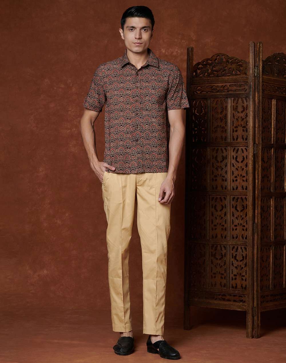 Cotton Cambric Comfort Fit Shirt