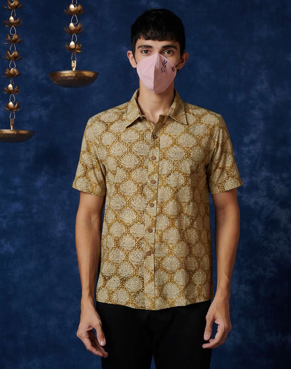 Cotton Slub Comfort Fit Shirt