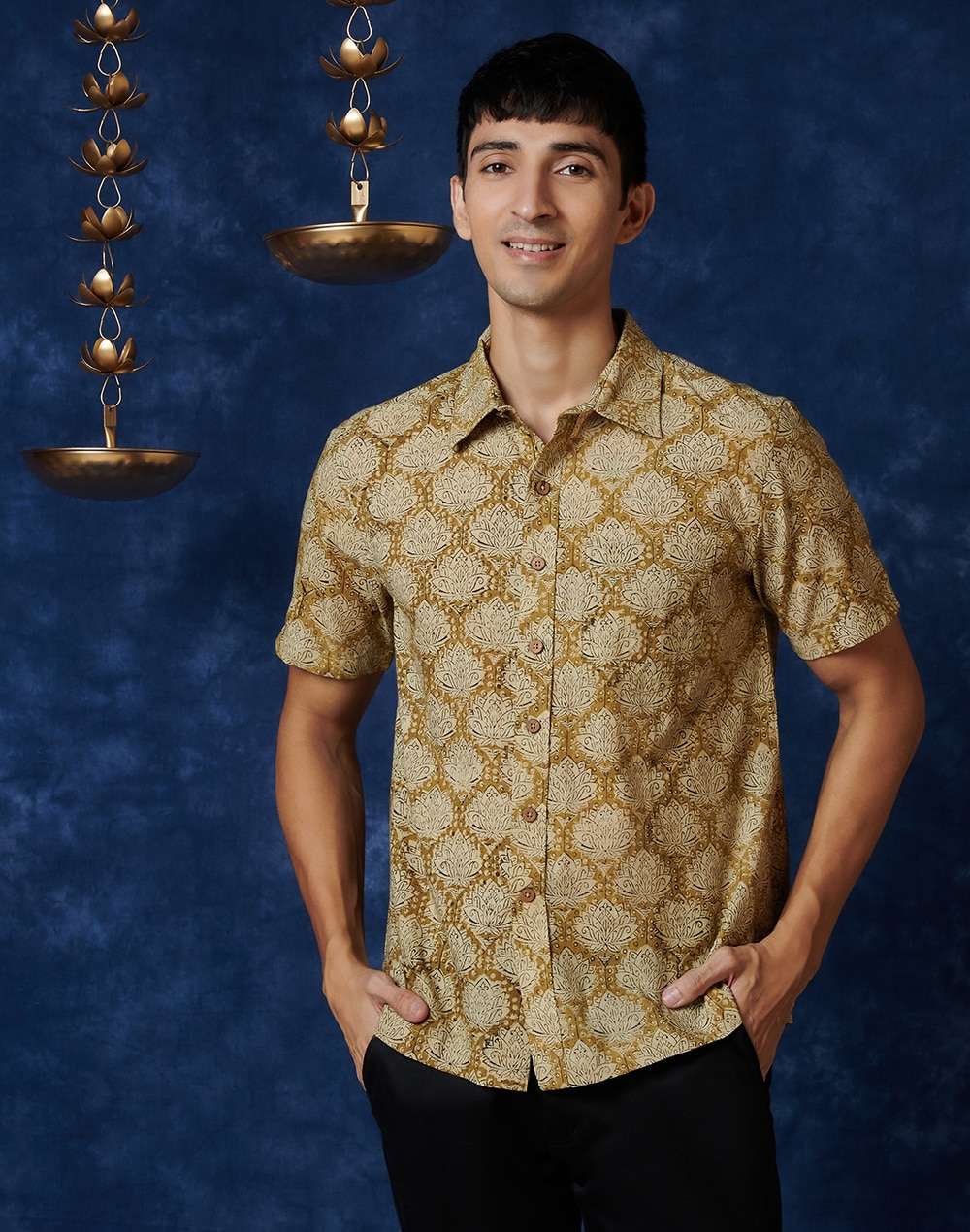Cotton Slub Comfort Fit Shirt