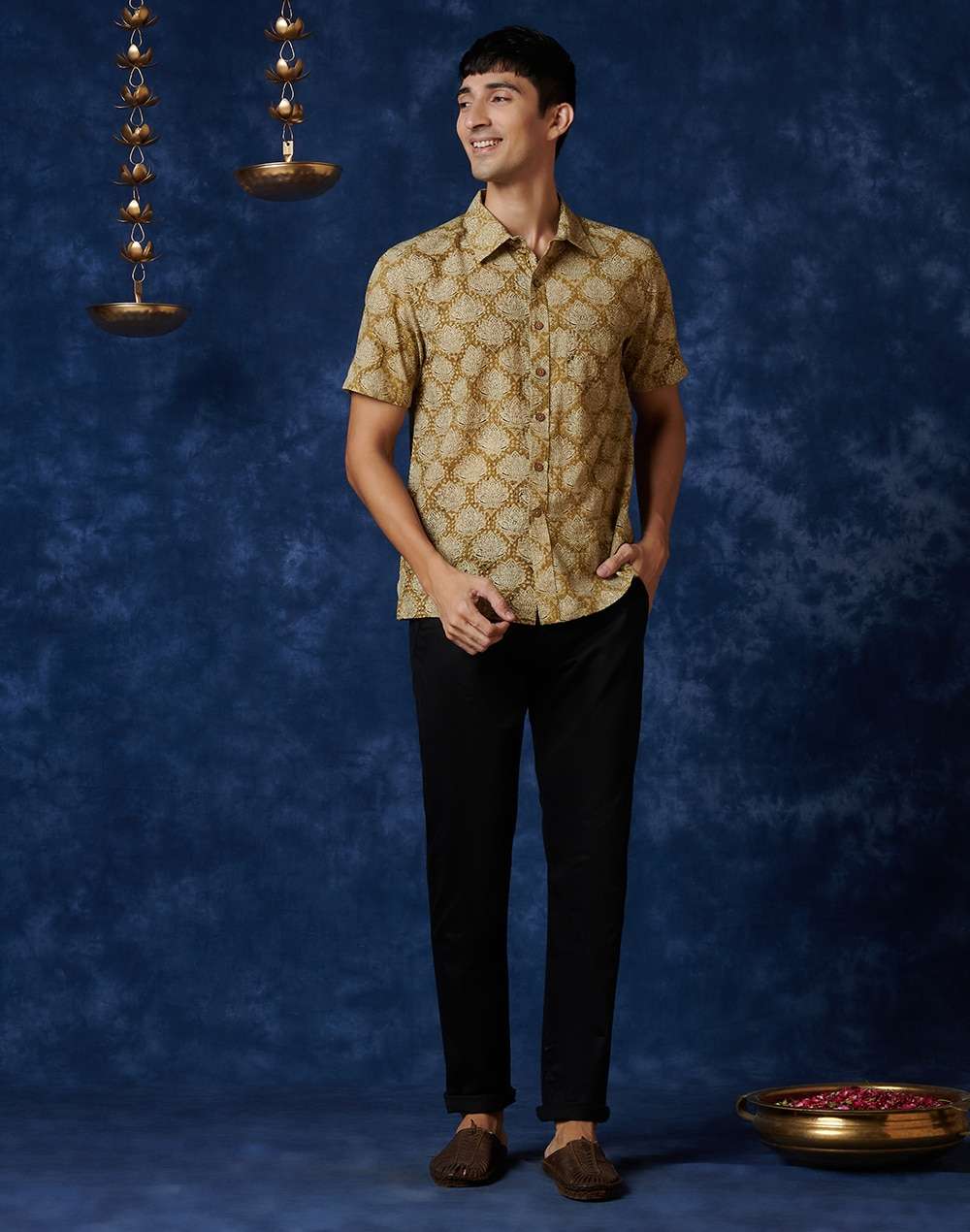 Cotton Slub Comfort Fit Shirt