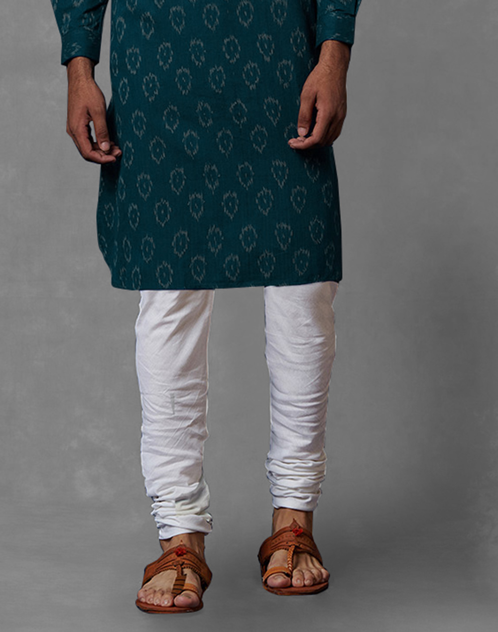 FANZI Silk Blend Readymade Churidar pant for men