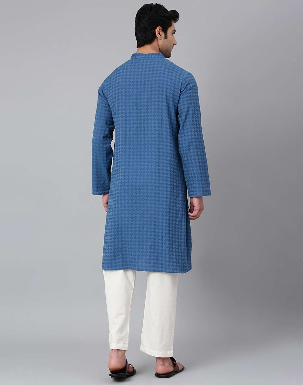 Cotton Dobby Long Kurta