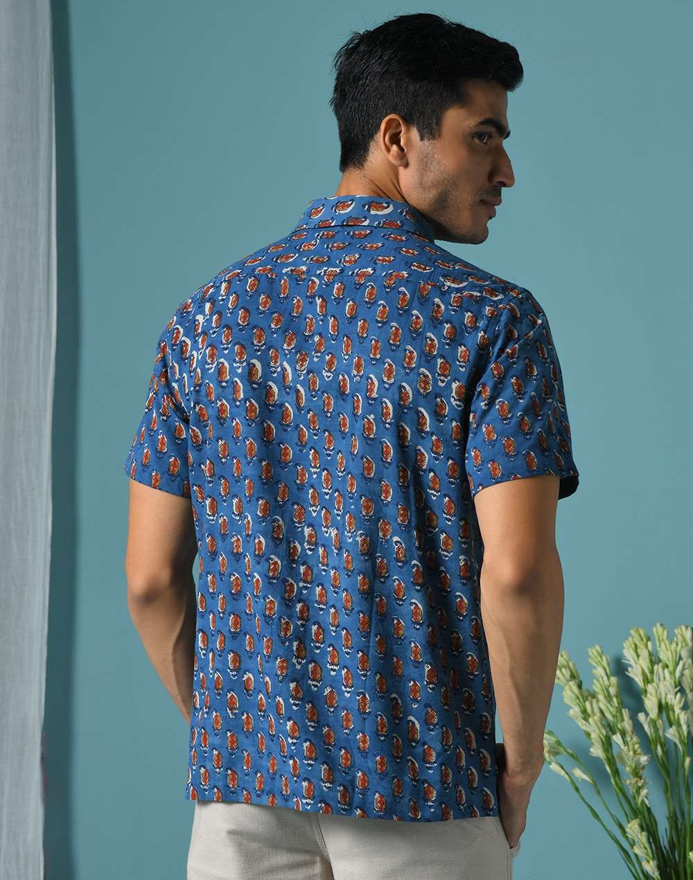 Cotton Cambric Comfort Fit Shirt