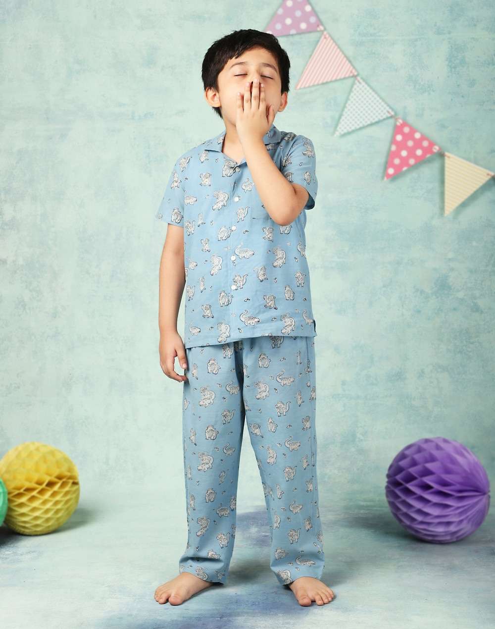 Cotton Printed Pyjama Set