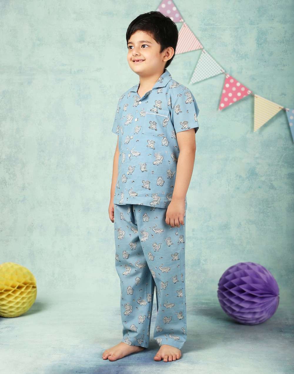 Cotton Printed Pyjama Set