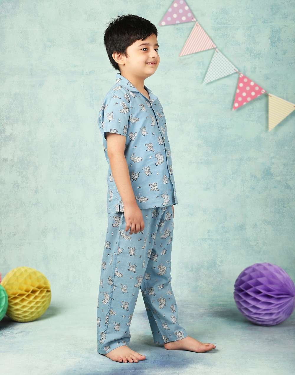 Cotton Printed Pyjama Set