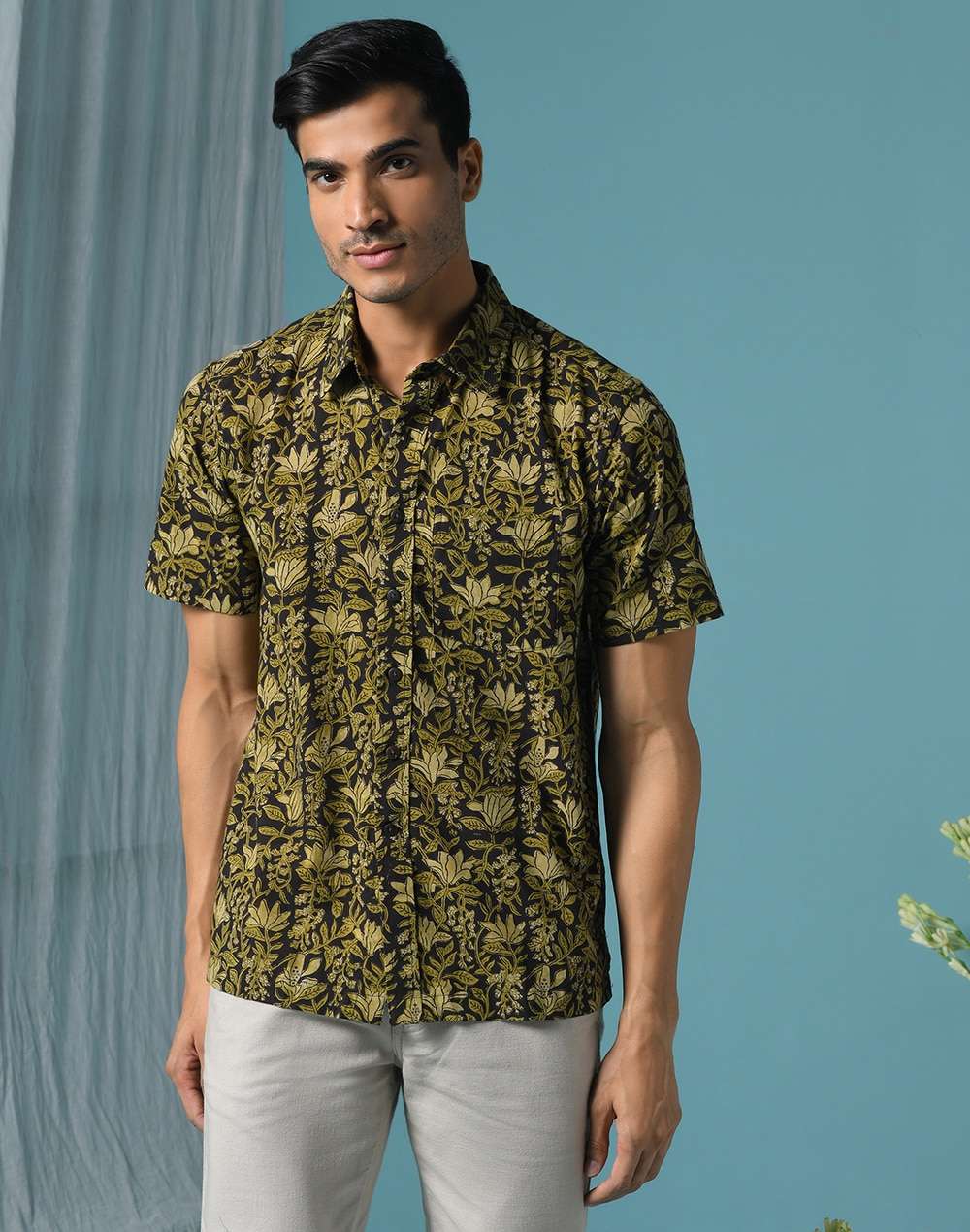 Cotton Cambric Comfort Fit Shirt