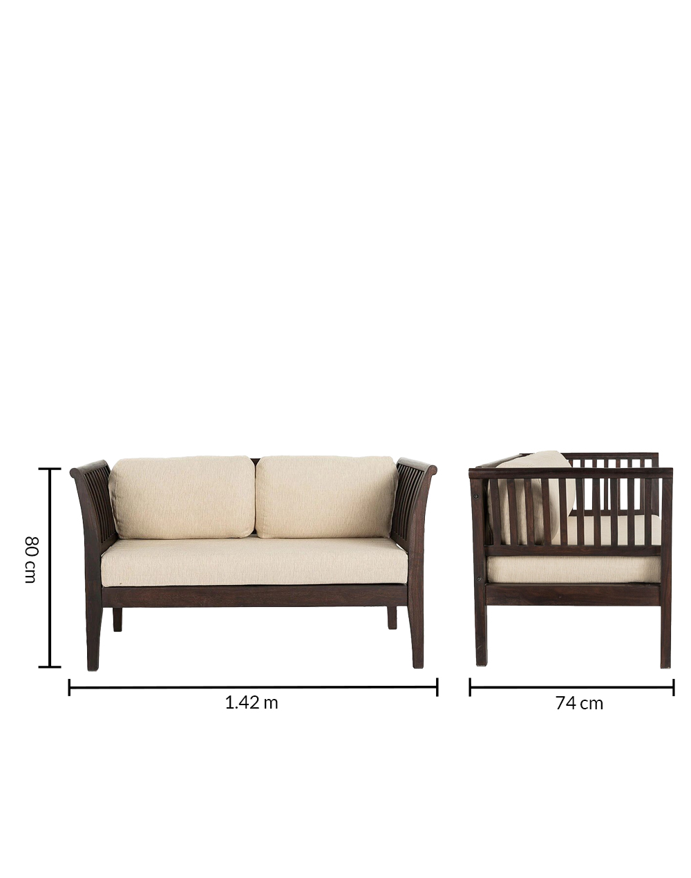 Kashi 2 Seater Sofa Kashi 2 Seater Sofa