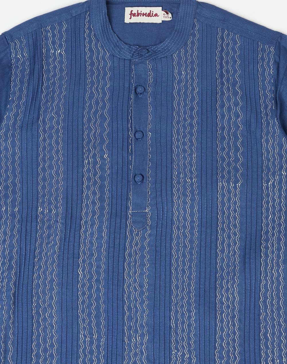 Viscose Tussar Embroidered Long Kurta