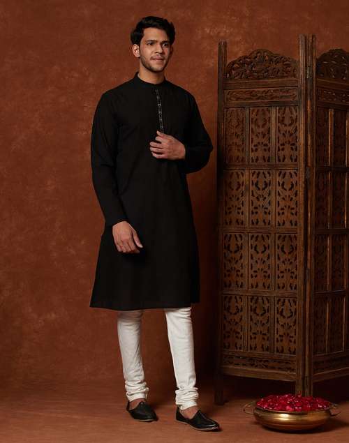 Cotton Embroidered Long Kurta Cotton Embroidered Long Kurta