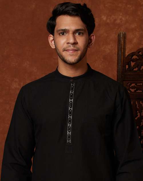 Cotton Embroidered Long Kurta Cotton Embroidered Long Kurta
