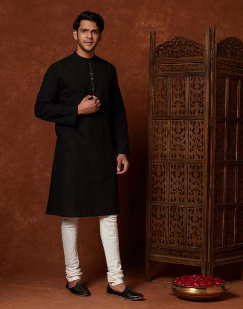 Cotton Embroidered Long Kurta Cotton Embroidered Long Kurta