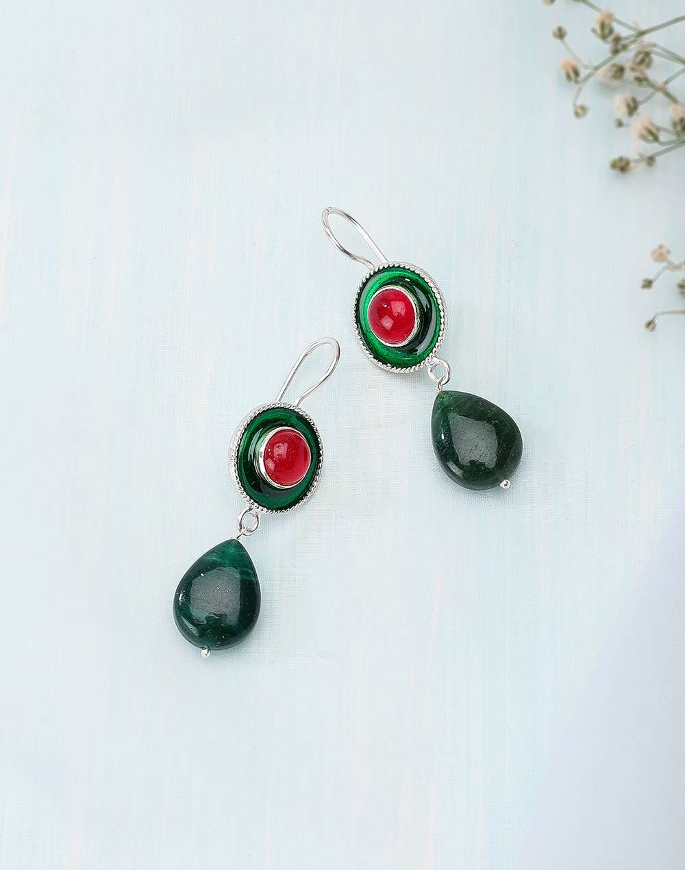 Silver Dangler Earrings