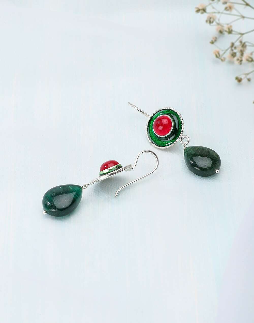 Silver Dangler Earrings