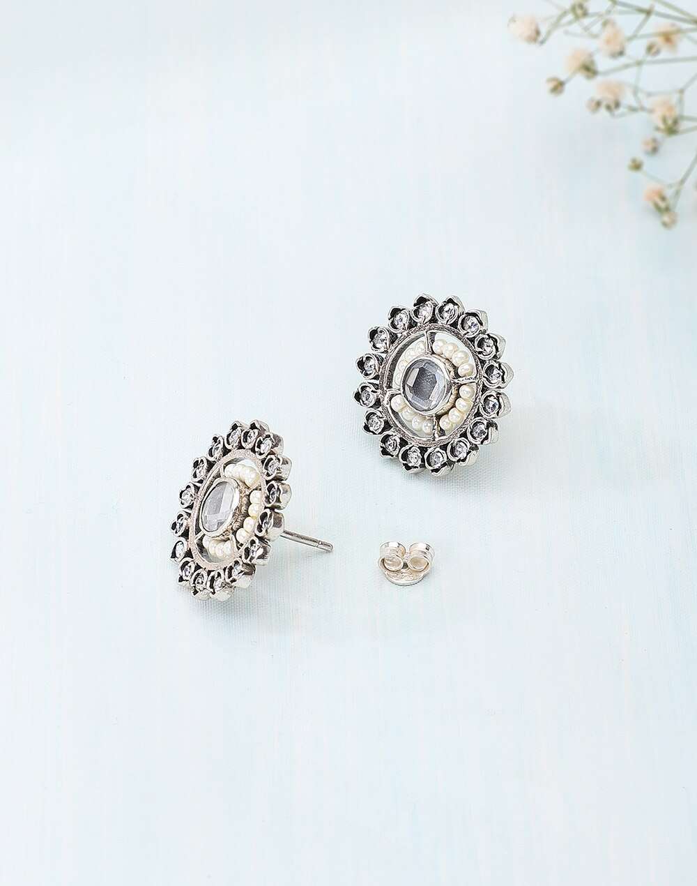 Silver Stud Earrings