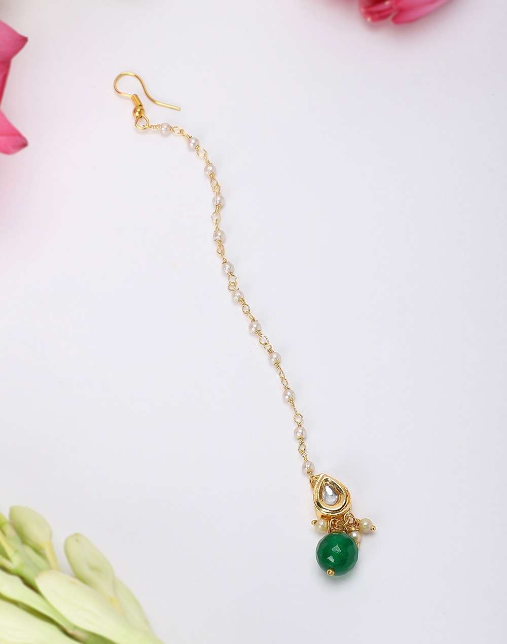 Metal Gold Plated Maang Tikka