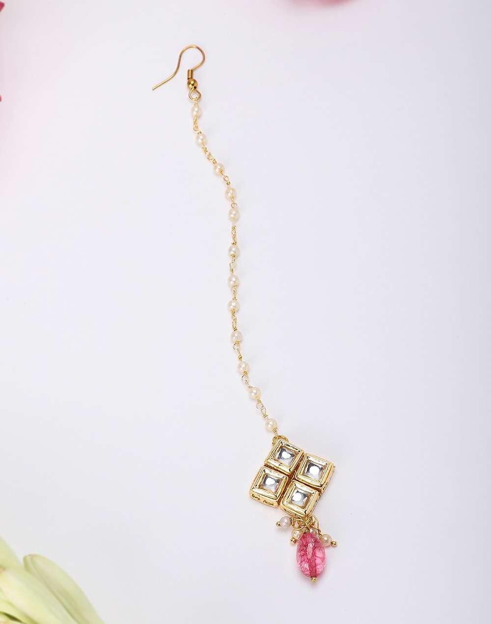 Metal Gold Plated Maang Tikka