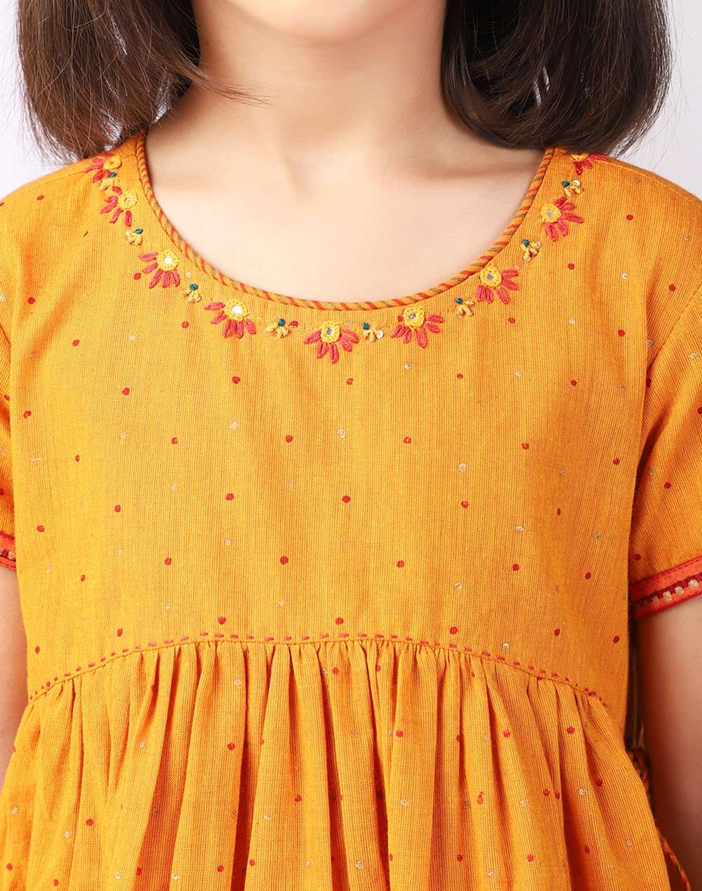 Cotton Nagari Printed 3 Piece Salwar Suit Set