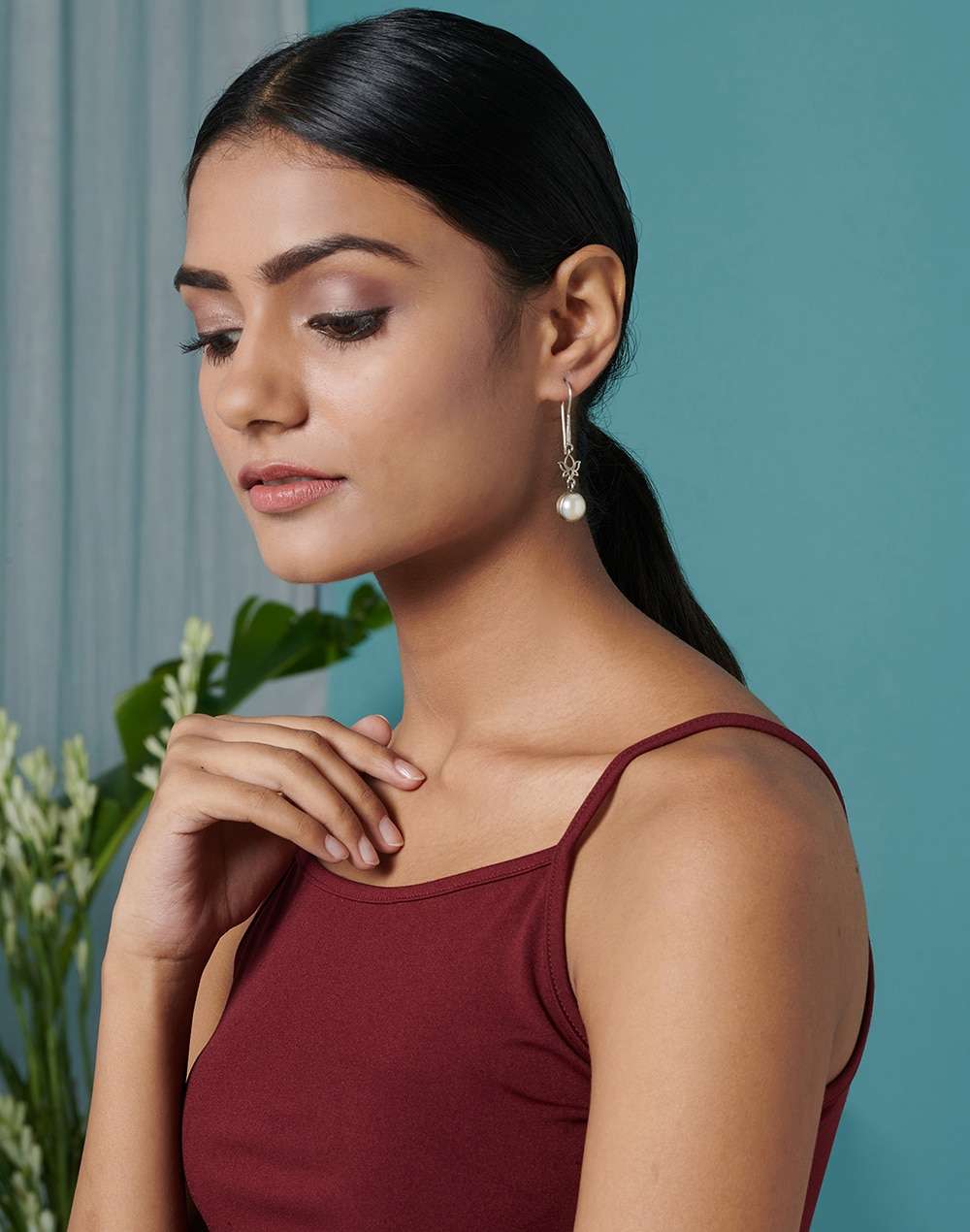 Silver Dangler Earrings