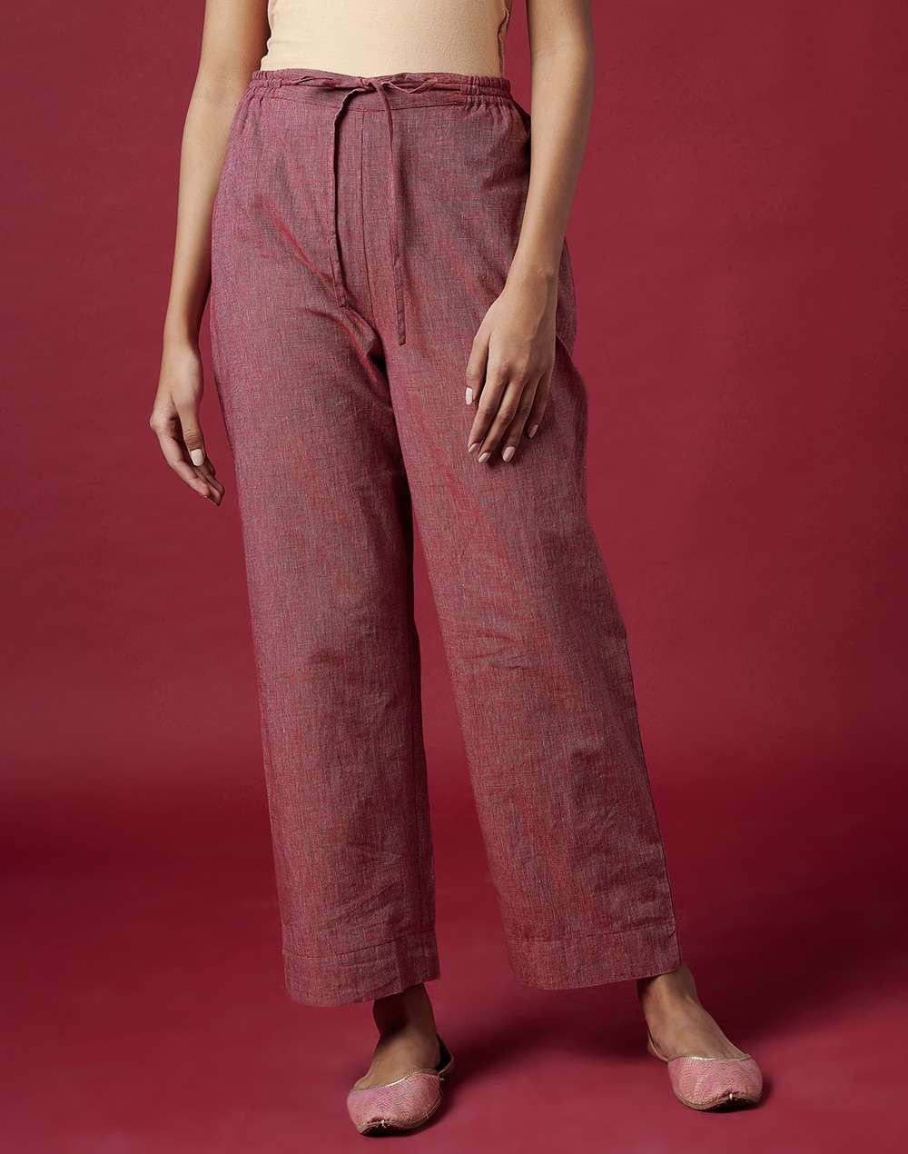 Cotton Slub Printed 2Pc Kurta Set